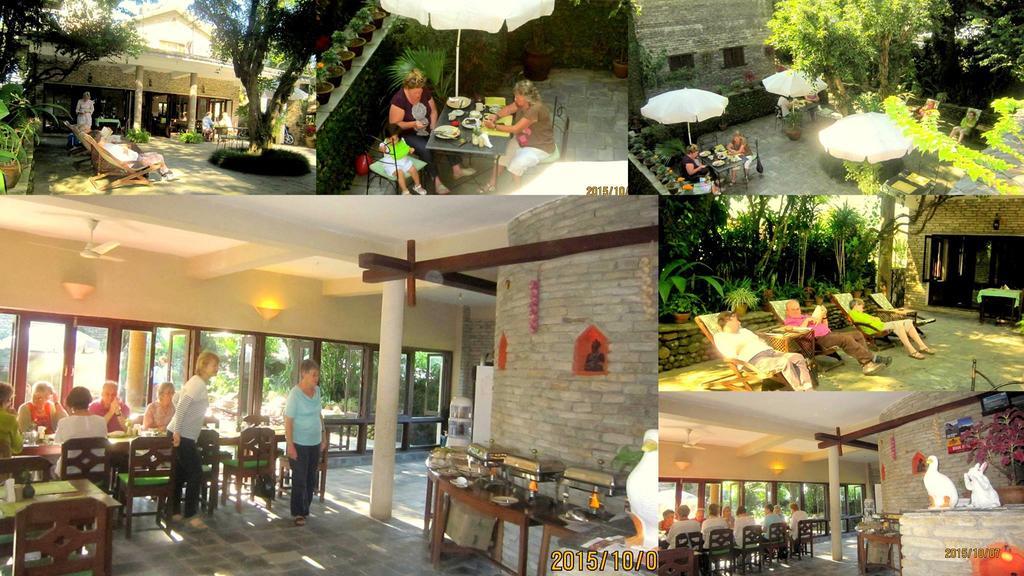Mum'S Garden Resort Pokhara Bagian luar foto
