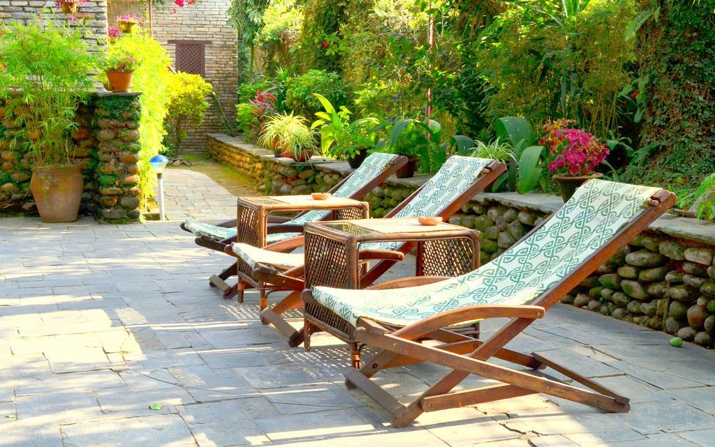 Mum'S Garden Resort Pokhara Bagian luar foto